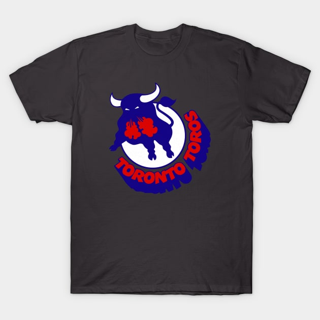 DEFUNCT - Toronto Toros Hockey T-Shirt by LocalZonly